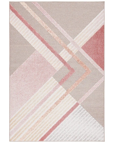 Safavieh Sarasota Polypropylene Indoor/outdoor Rug In Pink