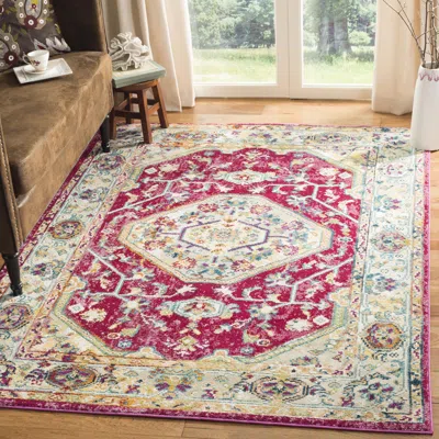 Safavieh Savannah Machine Made Area Rug, Violet / Violet Traditional Style Easy Care