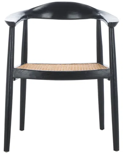 Safavieh Savina Open Webbing Accent Chair In Black