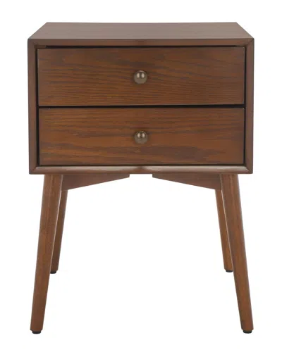 SAFAVIEH SAFAVIEH SCULLY 2-DRAWER NIGHTSTAND