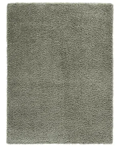 Safavieh Seattle Shag Ste910b 5'3"x7'6" Area Rug In Gray