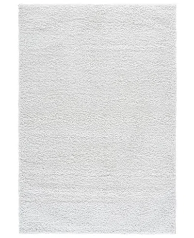 Safavieh Seattle Shag Ste912a 5'3"x7'6" Area Rug In Neutral