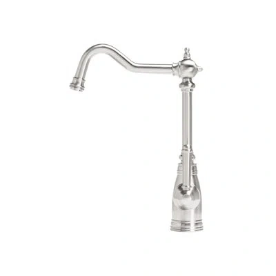 Safavieh Serene Single Handle Kitchen Faucet In Brushed Nickel