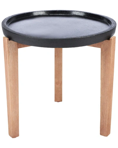 Safavieh Serka Side Table In Black