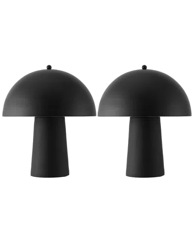 Safavieh Serra 18in Table Lamp In Black
