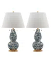 Safavieh Set Of 2 28.5in Color Swirls Table Lamps