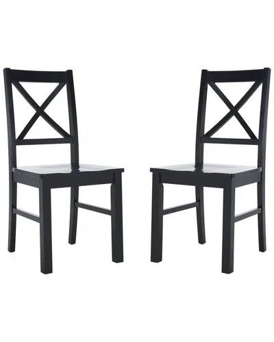 Safavieh Set Of 2 Akash Dining Chairs