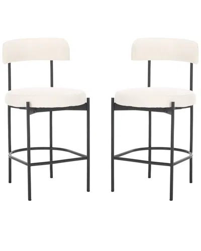 Safavieh Set Of 2 Andrean Counter Stools