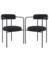 Safavieh Set Of 2 Andrean Dining Arm Chairs