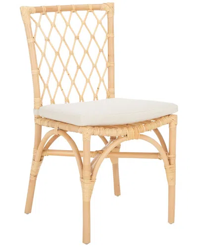 Safavieh Set Of 2 Austri Dining Chair With Cushion In Brown