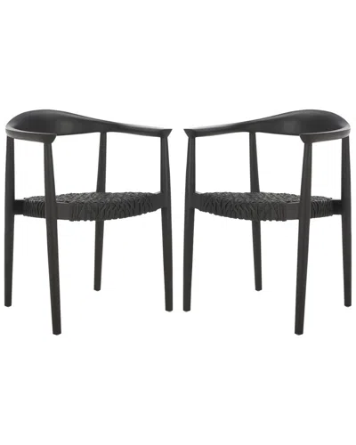 Safavieh Set Of 2 Bandelier Stacking Dining Chairs