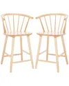 Safavieh Set Of 2 Blanchard Counter Stools