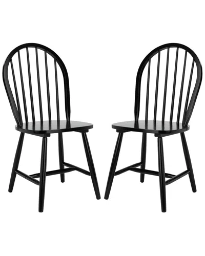 Safavieh Set Of 2 Camden Spindle Dining Chairs