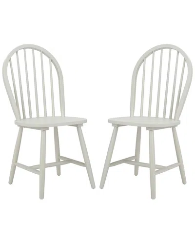 Safavieh Set Of 2 Camden Spindle Dining Chairs