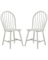 Safavieh Set Of 2 Camden Spindle Dining Chairs
