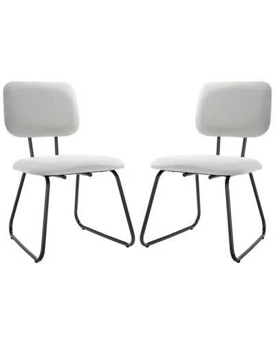 Safavieh Chavelle Side Chair In Grey