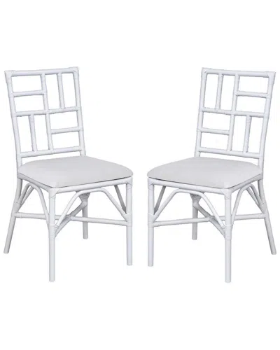Safavieh Set Of 2 Christine Accent Chairs With Cushions