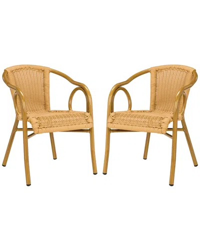 Safavieh Dagny Outdoor Stacking Arm Chair