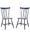 Safavieh Friar Dining Chair In Navy