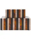 Safavieh Set Of 2 Ina Decor Boxes