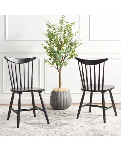 SAFAVIEH SAFAVIEH SET OF 2 JODAN DINING CHAIRS