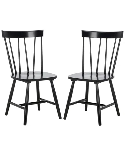 SAFAVIEH SAFAVIEH SET OF 2 KEALEY DINING CHAIRS