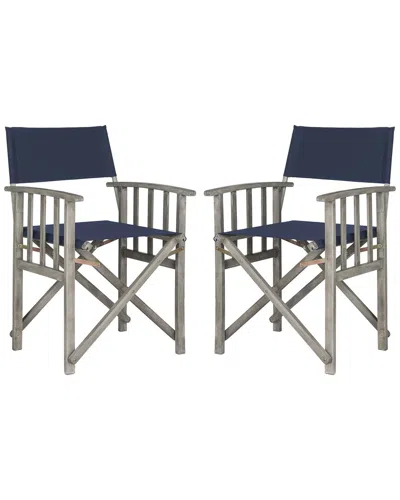 Safavieh Laguna Outdoor Director Chair In Grey