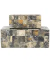 Safavieh Set Of 2 Lori Decor Boxes