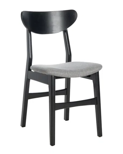 Safavieh Lucca Retro Dining Chair In Black