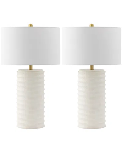 Safavieh Set Of 2 Melina 28.5in Table Lamps
