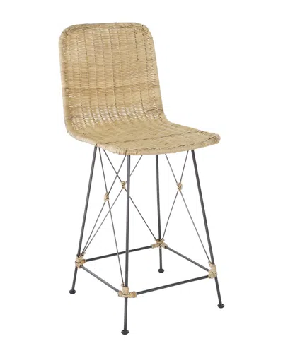 Safavieh Set Of 2 Minerva Weaved Counter Stools