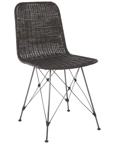 SAFAVIEH SAFAVIEH SET OF 2 MINERVA WEAVED DINING CHAIRS