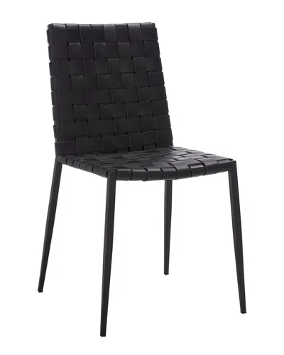 Safavieh Rayne Woven Dining Chair In Black