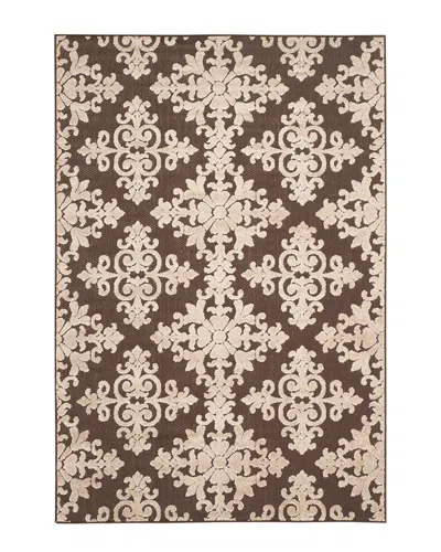 Safavieh Cottage Indoor/outdoor Rug In Brown