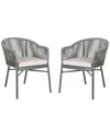 Safavieh Stefano Outdoor Stackable Rope Chair