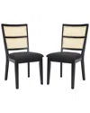 Safavieh Set Of 2 Toril Dining Chairs