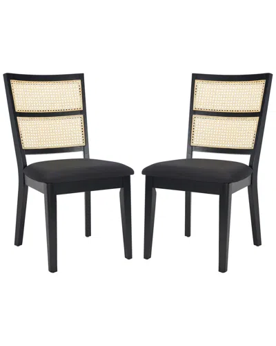 SAFAVIEH SAFAVIEH SET OF 2 TORIL DINING CHAIRS