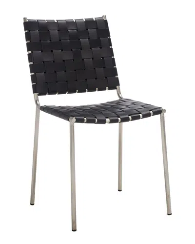 Safavieh Wesson Woven Dining Chair In Black
