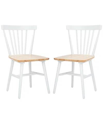 Safavieh Set Of 2 Winona Spindle Dining Chairs