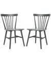 Safavieh Set Of 2 Winona Spindle Dining Chairs