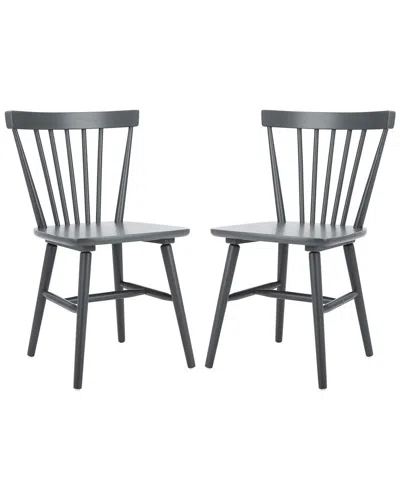 SAFAVIEH SAFAVIEH SET OF 2 WINONA SPINDLE DINING CHAIRS