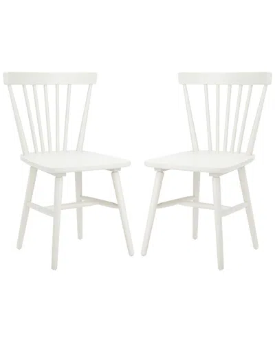 Safavieh Set Of 2 Winona Spindle Dining Chairs