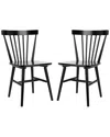 Safavieh Set Of 2 Winona Spindle Dining Chairs