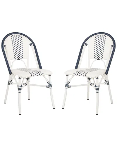 Safavieh Zoya Outdoor Stackable Chair In White