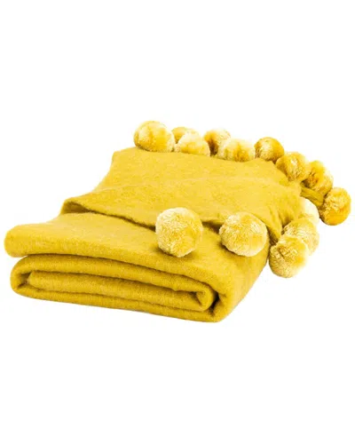 Safavieh Shae Throw In Yellow