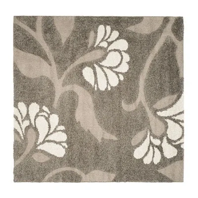 Safavieh Shag Collection Emmett Geometric Square Area Rug In Multi