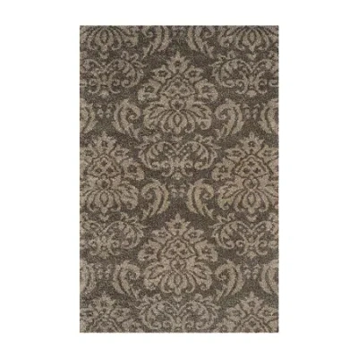Safavieh Shag Collection Mario Damask Area Rug In Multi