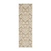 Safavieh Shag Collection Mario Damask Runner Rug In Multi