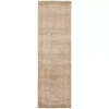 Safavieh Shag Collection Smith Solid Runner Rug In Sand