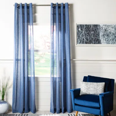 Safavieh Shani Window Panel Wdt1041 In Blue